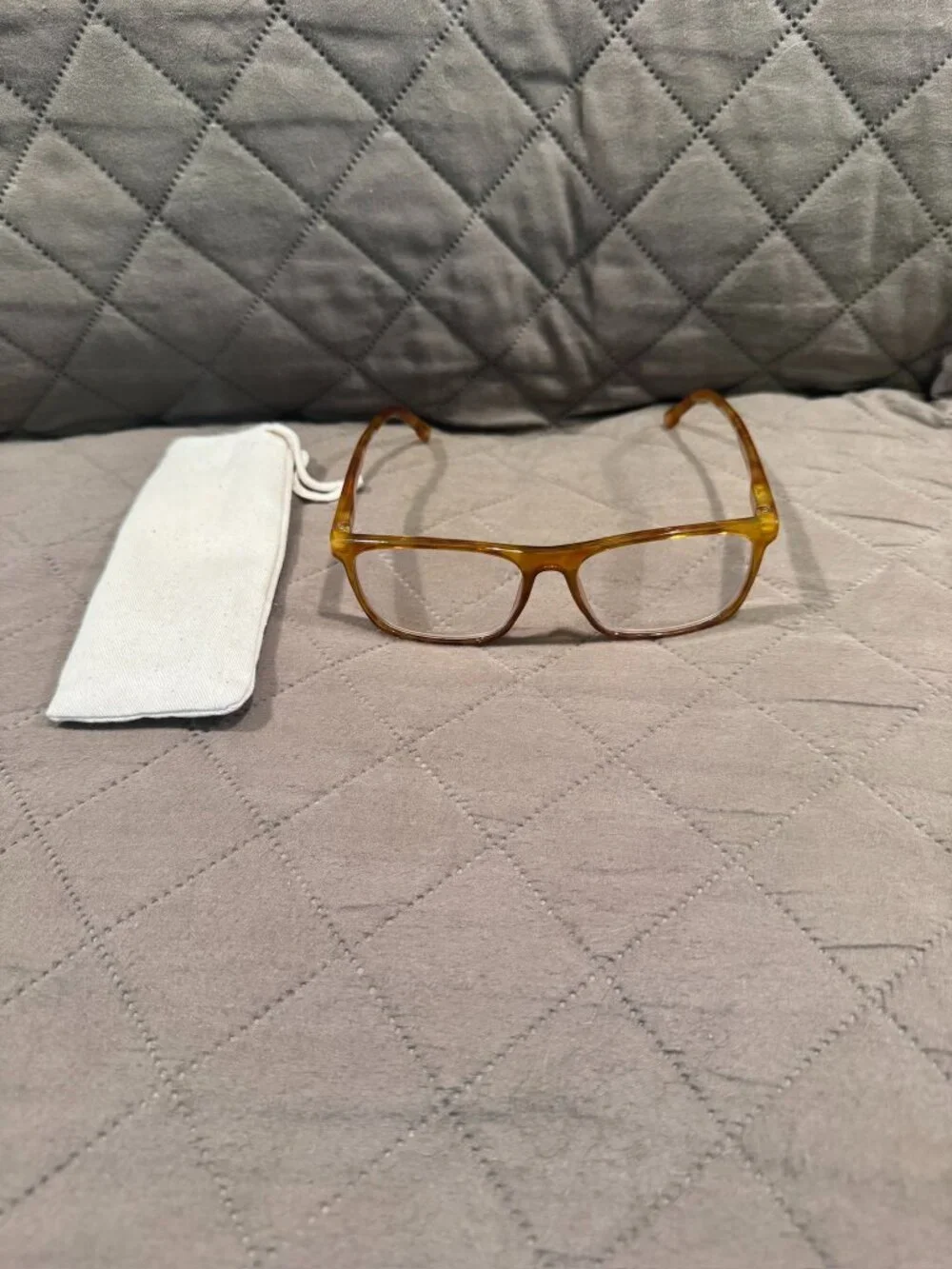 PEEPERS reading glasses womens light brown +2.25 EUC